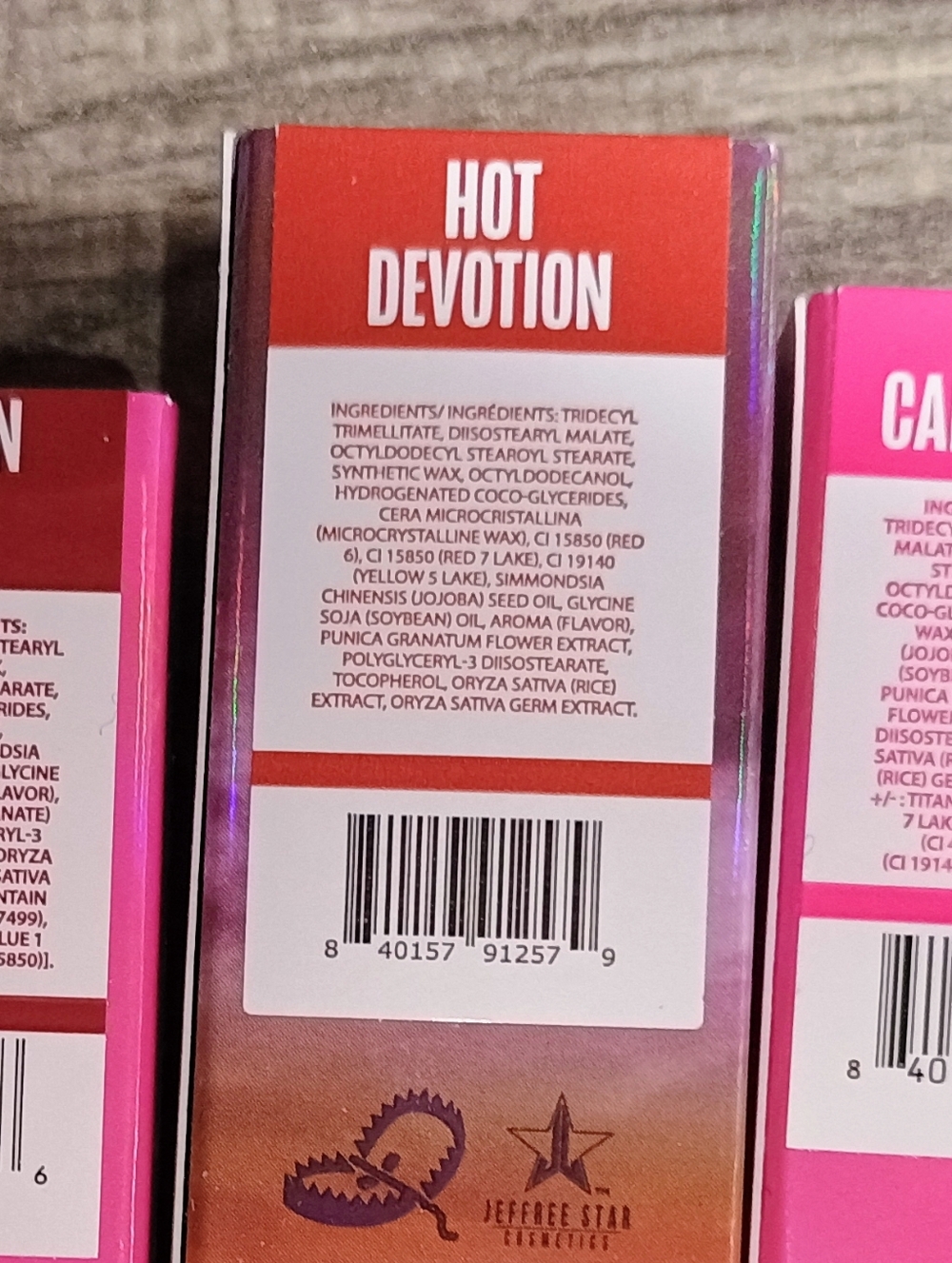 Jeffree Star Cosmetics Shiny Velvet Trap⭐Hot Devotion